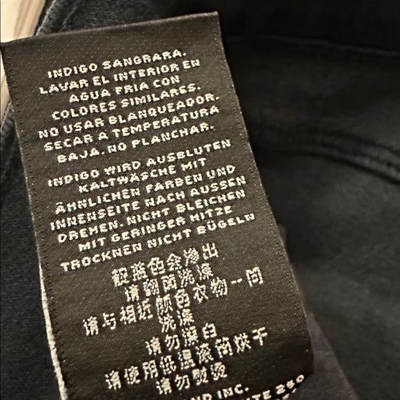 NEW J Brand Lillie High Rise Crop Dark Blue Skinny Stretch Button Fly Jeans 32 - Picture 14 of 16